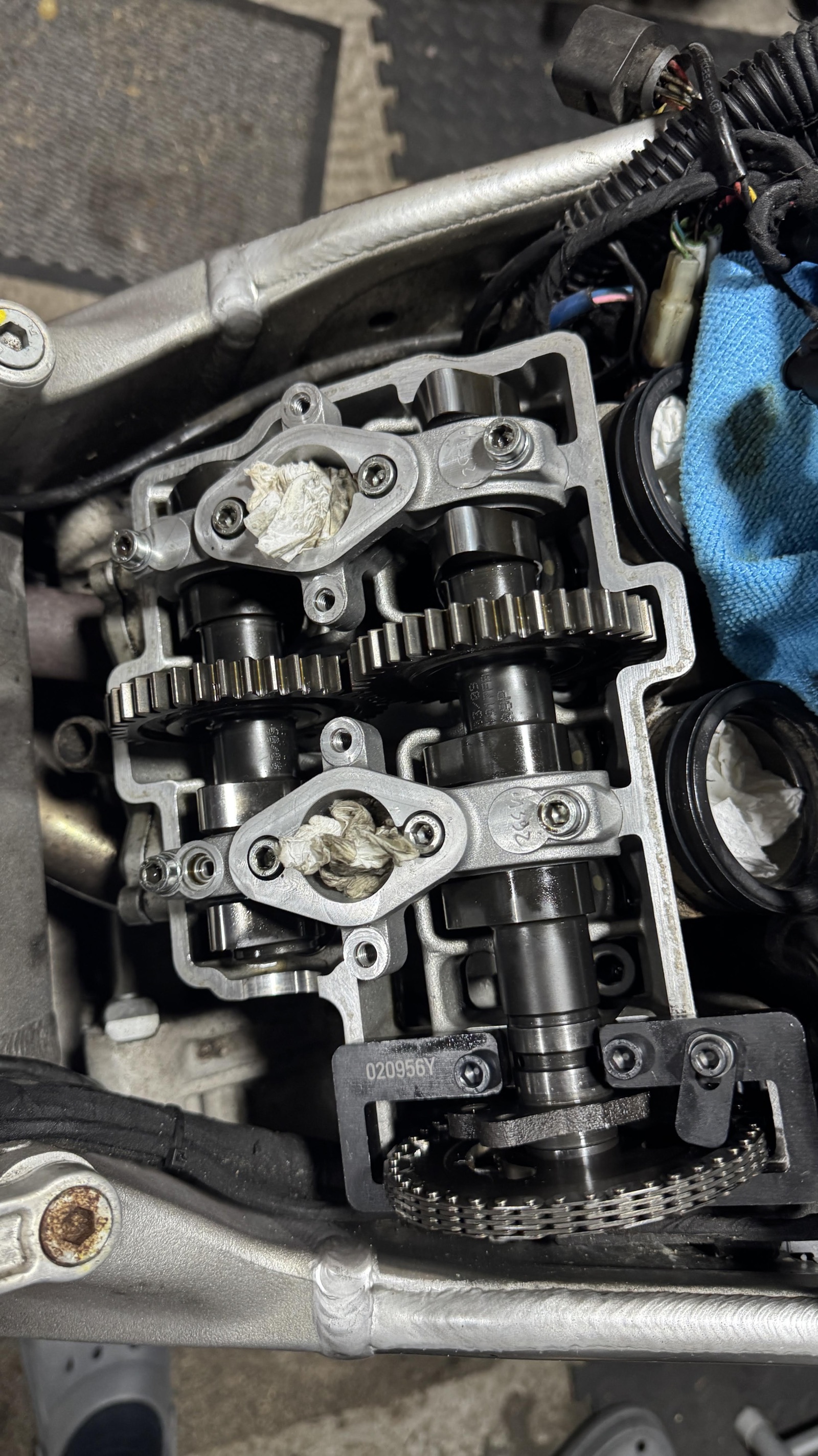 Motorcycle restoration