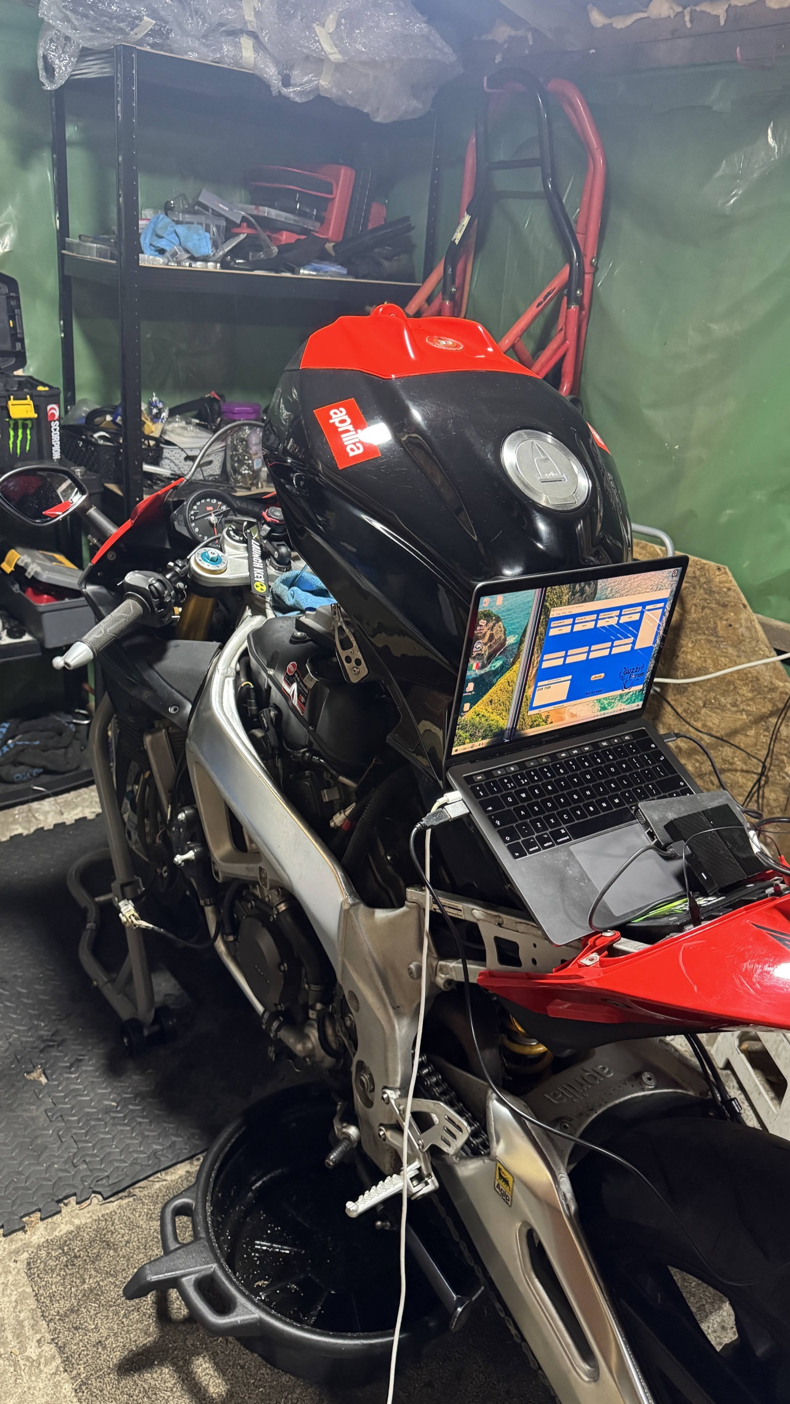 Motorcycle restoration