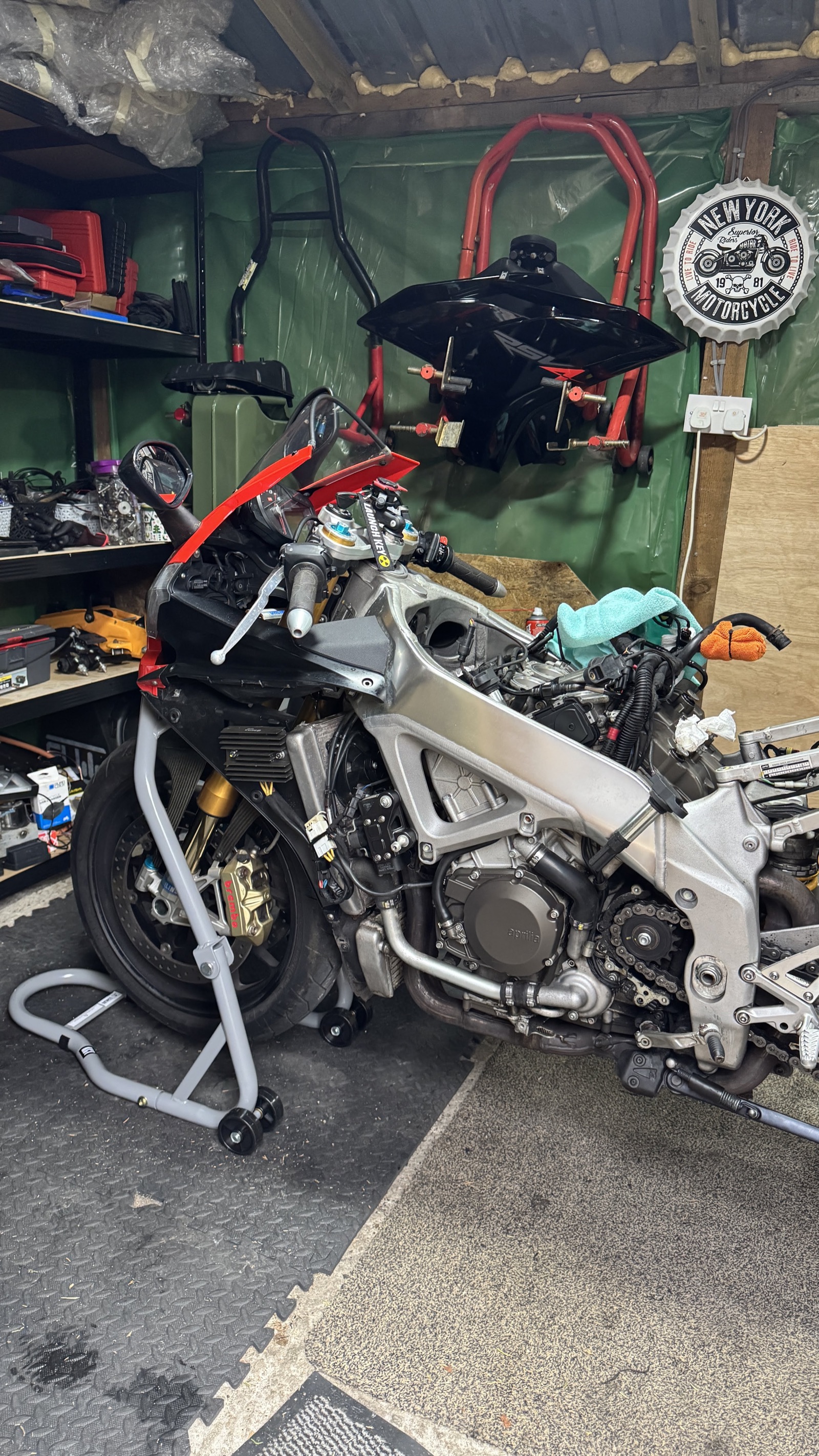 Motorcycle restoration